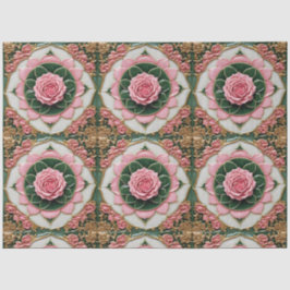 Roze Rozen Modern Mooi Collectie Tissuepapier