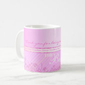 Roze rozen mok voor de beste leraar (Voorkant links)