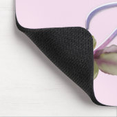 Roze rozen Monogram A Muismat (Hoek)