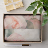 ROZE ROZEN mooi bloemendecoupage papier (Geschenk)