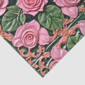 Roze Rozen Mooi Populair Collectie Tissuepapier (Detail)