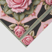 Roze Rozen Mooi Trendy Collectie Tissuepapier (Detail)