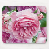 Roze rozen muismat (Voorkant)