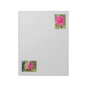 Roze Rozen Notitieblok (Linkerzijde)