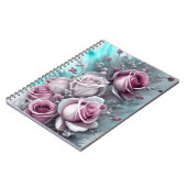 Roze Rozen Notitieboek (Linkerzijde)