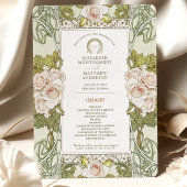 Roze Rozen Nouveau Wedding Programma