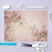 Roze  Rozen ontkoppelingspatroon Tissuepapier (Craft)