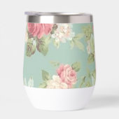 Roze rozen op aqua achtergrond (Rechts)