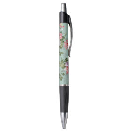 Roze rozen op de pen van Mint