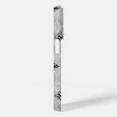 Roze rozen op grijze achtergrond Case-Mate iPhone case (Achterkant / Rechts)