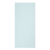 roze rozen op Mint Antiek Blauw Reclamekaart (Achterkant)