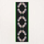 Roze Rozen Paar Abstract Yogamat (Voorkant)