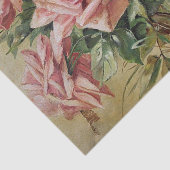  roze rozen papier voor het loskoppelen van weefse (Detail)