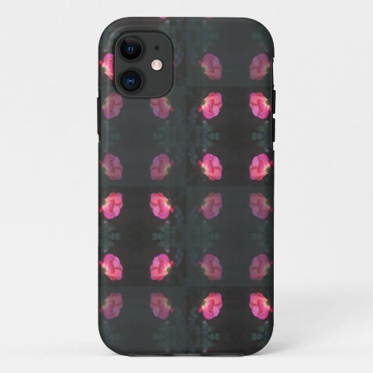 Roze Rozen Patroon Case-Mate iPhone Case (Achterkant)