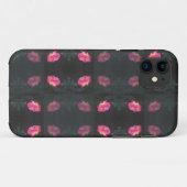 Roze Rozen Patroon Case-Mate iPhone Case (Achterkant (horizontaal))