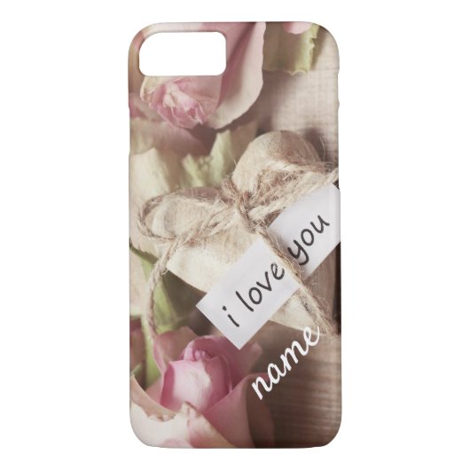 Roze rozen personaliseren met het ontwerp van het  Case-Mate iPhone case (Achterkant)