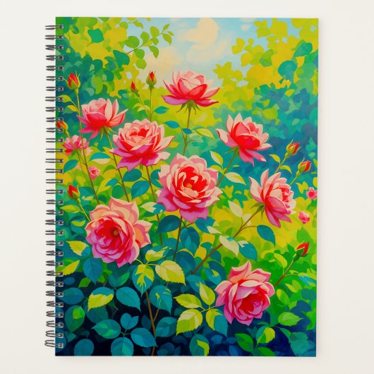Roze Rozen Planner (Voorkant)