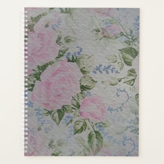 Roze Rozen  Planner (Voorkant)
