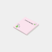 Roze Rozen Post-it Notities Post-it® Notes (Schuin)