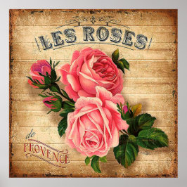  roze rozen poster kantoor decor