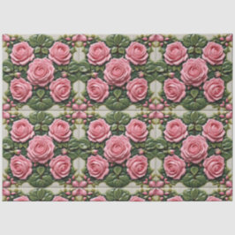 Roze Rozen Prachtig modern Collectie Tissuepapier