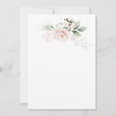 Roze rozen raden hoeveel kissegelteken er is kaart (Achterkant)