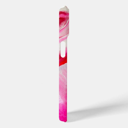 Roze rozen Romantische waterverf kunst Case-Mate iPhone Case (Achterkant / Rechts)