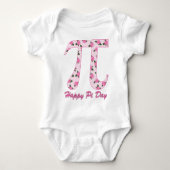 Roze rozen romper (Voorkant)