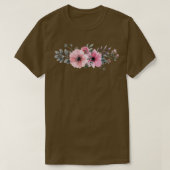 Roze rozen Rozen T-shirt (Design voorkant)