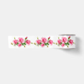 Roze Rozen Satijnen Lint (Voorkant)