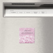 Roze Rozen Schriftuurvers Isaïa Magneet (Insitu (Vaatwasser))