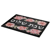 Roze Rozen Shabbat Challah Bord Snijplank (Hoek)