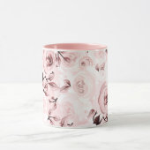 Roze Rozen Shabby Chic Glamour Mok (Midden)