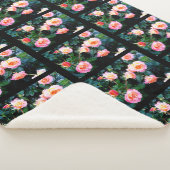 ROZE ROZEN SHERPA DEKEN (3/4)