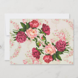 Roze rozen slaan de datum op save the date