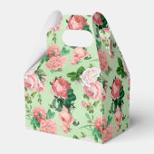 Roze Rozen  Stijl Favoriete Doos Bedankdoosjes (Achterkant)