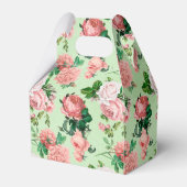 Roze Rozen Stijl Favoriete Doos Bedankdoosjes (Voorkant Zijde)