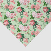 Roze Rozen stijl Tissuepapier (Detail)