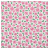 Roze rozen stof (Swatch)