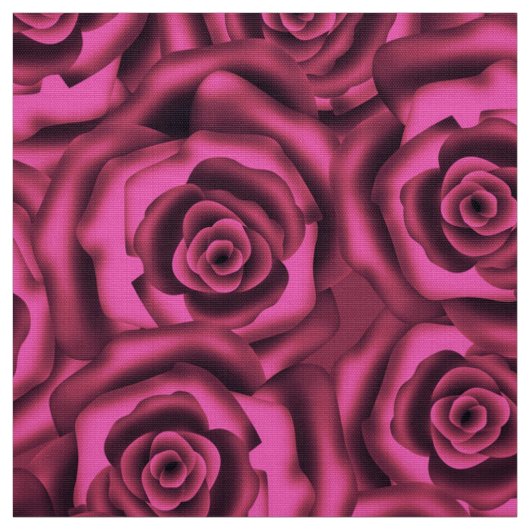 Roze rozen stof (Swatch)