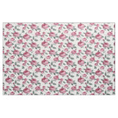 Roze rozen stof (Yard (91,4 cm))