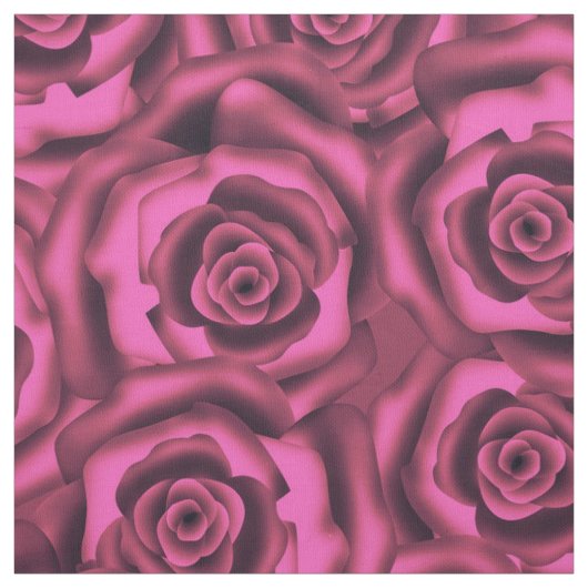 Roze rozen stof (Swatch)