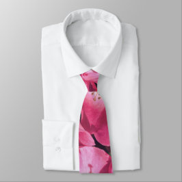 Roze rozen stropdas