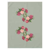 Roze rozen Tablecloth Tafelkleed (Voorkant)