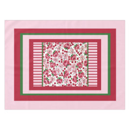 roze rozen Tablecloth Tafelkleed