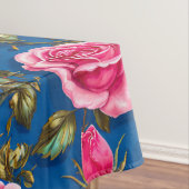 Roze rozen tafelkleed (Voorbeeld)