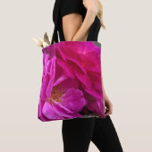 Roze Rozen Tote Bag (Dichtbij)