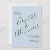 Roze Rozen Tuin Lente Trouwen Kaart (Voorkant)