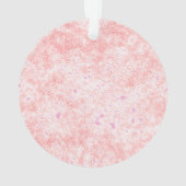 Roze Rozen Tuxedo Kat Ornament (achterkant)
