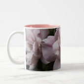 Roze rozen tweekleurige koffiemok (Links)